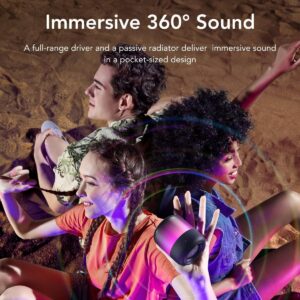 Soundcore Glow Mini bluetooth Speaker Portable Speaker 360 Surround RGB Colorful Light 12H Battery Life IP67 Waterproof Outdoors Wireless Speaker