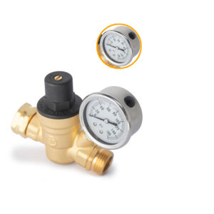 RV Water Pressure Regulator Valve Adjustable Reducing Valve Water Pressure Regulating Valve RV Garden Pressure Regulating Valve Brass Pressure Regulating Valve type #1