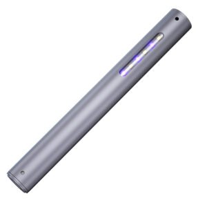 BlitzWolf BW-FUN9 UV Sterilamp Handheld Charging Household White LED Sterilization Lamp 2 in 1 Disinfection Lighting Lamp Color. Silver