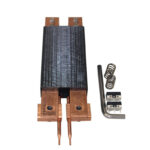 Spot Welding Pen for 18650 Battery Spot Welding Machine Thick Copper Bar Integrated Design Dual Spring Handle Built-In Limit Switch Comfortable Grip High Efficiency Durable for Long-Term Use Color Black