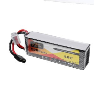 ZOP Power 11.1V 5200mah 50C 3S Lipo Battery TRX Plug for Wltoys 1/8 RC Car