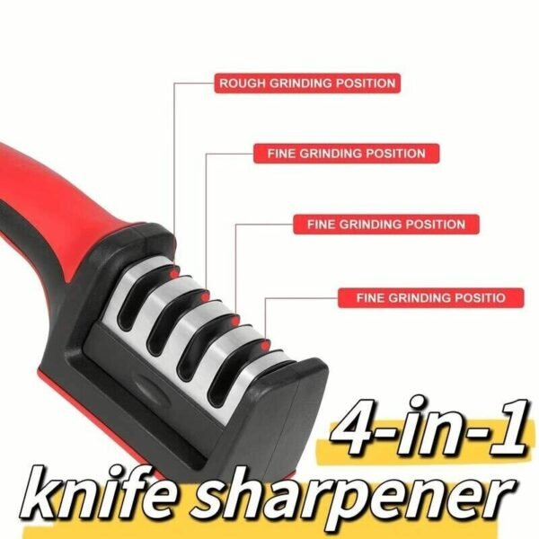 4-stage Knife Sharpener Professional Kitchen Sharpening Stone Grinder Knive Kitchen Blade Tool Sharp