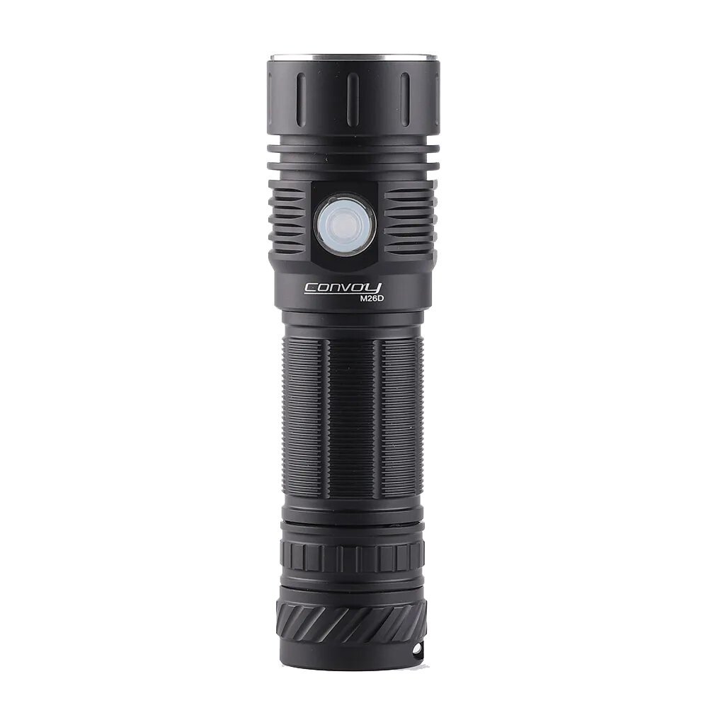 e08fb056-1ab8-453c-bd95-93e9b6e2561d.jpg Convoy M26D P70.3 Hi R70 4000LM TIR Lens Strong Spotlight Flashlight 26800/26650 Battery Powerful LED Torch Lamp Type-c Charging Port Work Light Latarka Zaklamp Lampe Design 5000K Design For Outdoor P70.3 HI R9050
