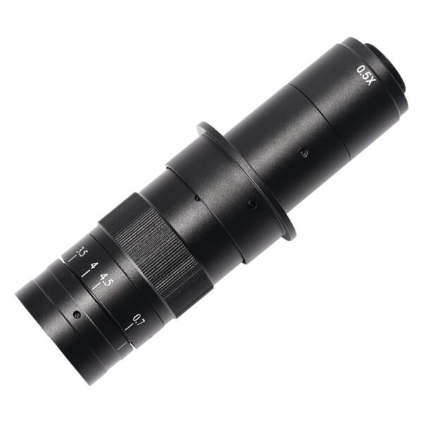 130X 180X 300X Industrial Adjustable Monocular Zoom CS C mount Lens HDMI-compatible Video Microscope Camera Type 130x