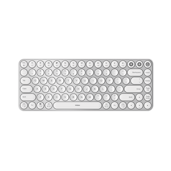 Xiaomi MIIIW 85 Keys Keyboard bluetooth USB 2.4GHz Dual-mode Wireless Keyboard Multi-system Switching For Computer Laptop Color Black