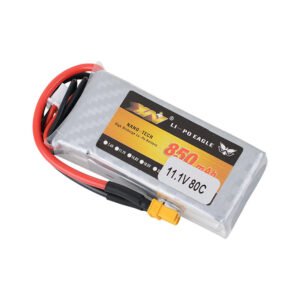XW 11.1V 850mAh 80C 3S LiPo Battery JST/XT30/XT60 Plug for RC Drone Quantity 2pcs Battery Plug XT60 Plug