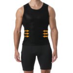 Warm Corset Vest 100% PU Plus Fleece Thickened Seamless Slim Shapewear for Autumn Winter Outdoor Sport Gym Size L