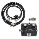 20A 20W QRP Shortwave High-Frequency Transceiver with Portable Small Loop Antenna Broad Frequency Band Low Interference Advanced Tuning Box Exceptional FM Radio Reception