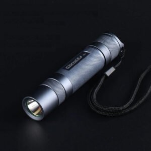 Convoy S2+ SFT40 1240LM 4 Modes/12-Group Modes 18650 Flashlight Smooth Reflector Long Range LED Torch Design For Outdoor 4 Modes Basic UI Color Black