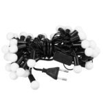 AC110V 220V 4.5M Colorful Warm White 40LED Globe Ball Fairy String Light Garden Party Wedding Decor Color. Warm White Plug EU Plug