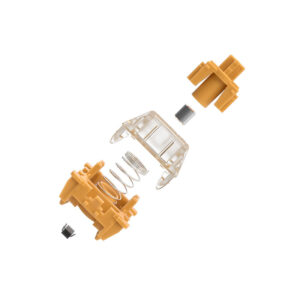 35Pcs/Pack Gateron Magnetic Switch Orange/White Hall Sensor Linear Mechanical Switch for Mechanical Gaming Keyboard Switch White Switch