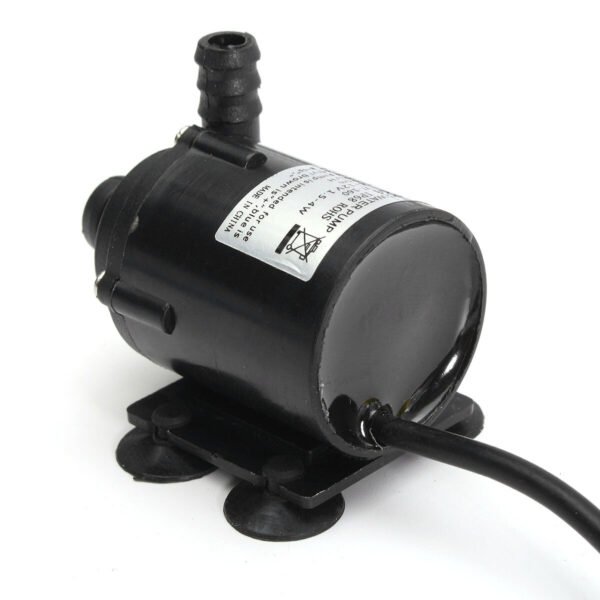 6V 12V DC Brushless Small Water Pump Motor Pump DIY Hardware Pump Tools 1.8M 280L/H Model USB Plug Voltage 6V