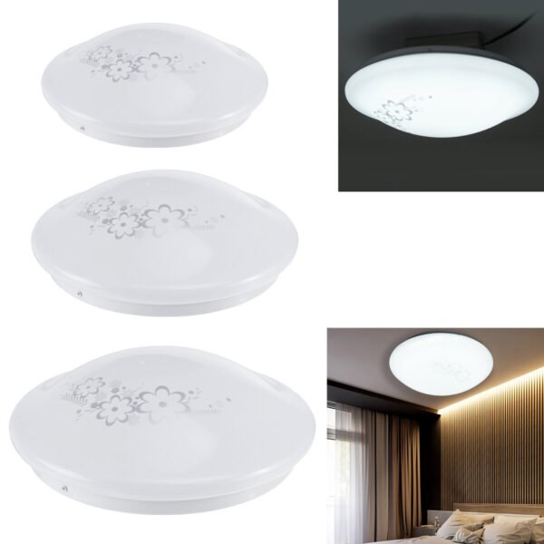 85V-265V 20cm/28cm/35cm Round LED Ceiling Lights Ultra Thin Flush Mounted Fixture Lamp Power 12W