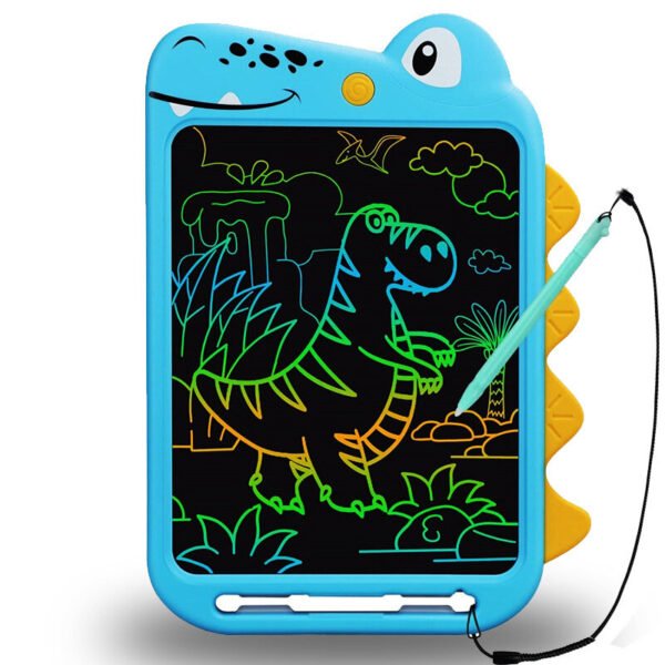 10inch LCD Drawing Board Cartoon Graphics Tablet Electronic Colorful Handwriting Pad for Children Type Crocodile