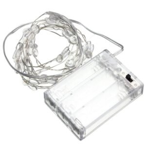 2M 20 LED Rabbit Head Battery Operated Xmas String Fairy Lights Party Wedding Christmas Decor Color. RGB