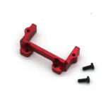 Upgraded Metal Steering Servo Mount Seat for FMS FCX24 12401 POWER WAGON 1/24 RC Car Vehicles Models Parts Color Black