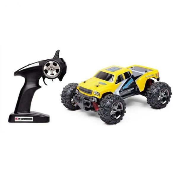 1/24 RC Racing Car 2.4G 4WD 40KM/H High Speed Crawler Monester Full Proportional Remote Control Vehicle Model for Kids Adults Color White