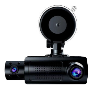 3.16 Inch HD 1080P Screen Car DVR Driving Recorder 2 / 3 Lens Dash Cam With Reversing Image Loop Recording Motion Detection Type 2 Lens with WIFI
