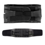 KALOAD Breathable Back Support Belt for Lower Back Pain Relief with 6 Stays for Men and Women Work Lumbar Support SIZE M