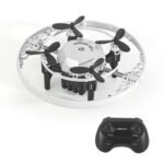 FX-41 AURORA BALL Light Ring 360 Stunt Spin Altitude Hold Mode LED Circle Protection Kids Gifts 2.4G 4CH 6-Axis Remote Control RC Toys Drone Quadcopter RTF Battery One Battery